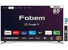 Fobem MT65EG8000F 65” FRAMELESS ULTRA HD GOOGLE TV