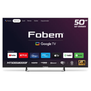 Fobem 50’’ FRAMELESS 4K Ultra HD Google TV