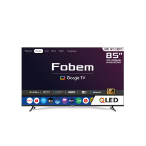 Fobem 85’’ FRAMELESS 4K Ultra HD QLED Google TV