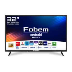 Fobem 32’’ Uydu Alıcılı HD Ready Android Smart Whale TV