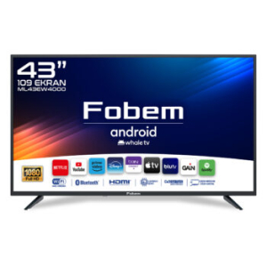 Fobem 43″ Uydu Alıcılı Full HD Android Smart Whale TV